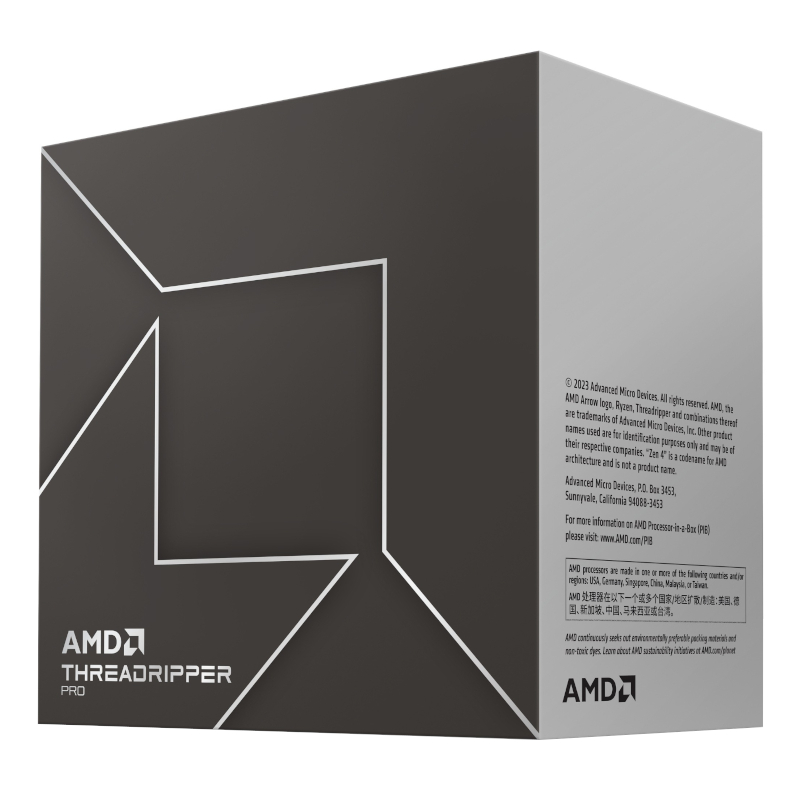 AMD RYZEN Threadripper Pro 7985WX 3.2Ghz 64-Core CPU - Image 2