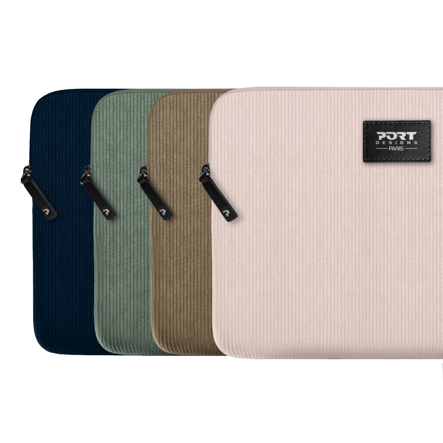 Port Designs Milano II Eco 13/14" Universal Laptop Sleeve - Sage Green - Image 4