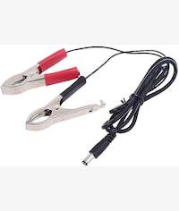 Solarix Cable DC Male to Battery Clamps