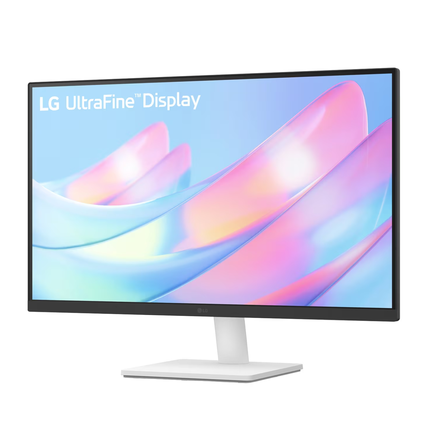 LG UltraFine 27" 4K UHD IPS Monitor - White - Image 2