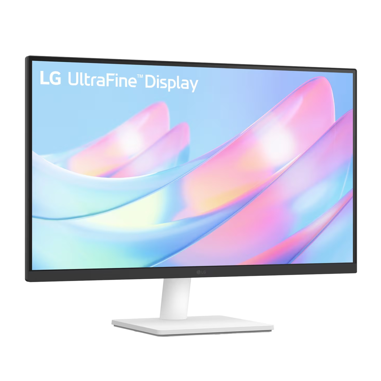 LG UltraFine 27" 4K UHD IPS Monitor - White - Image 3