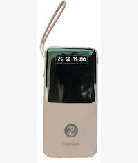 Viaking 10000 MAH Light Pink Power Bank