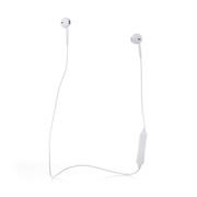Ezra in Ear Bluetooth Handsfree Sweatproof White Earphones