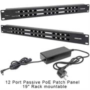 Intellinet 12 Port Passive POE Patch Panel