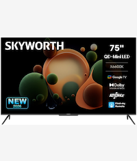 Skyworth 75 Inch UHD Mini LED Google TV