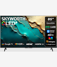 Skyworth 85 Inch Q6600H Qled Google TV