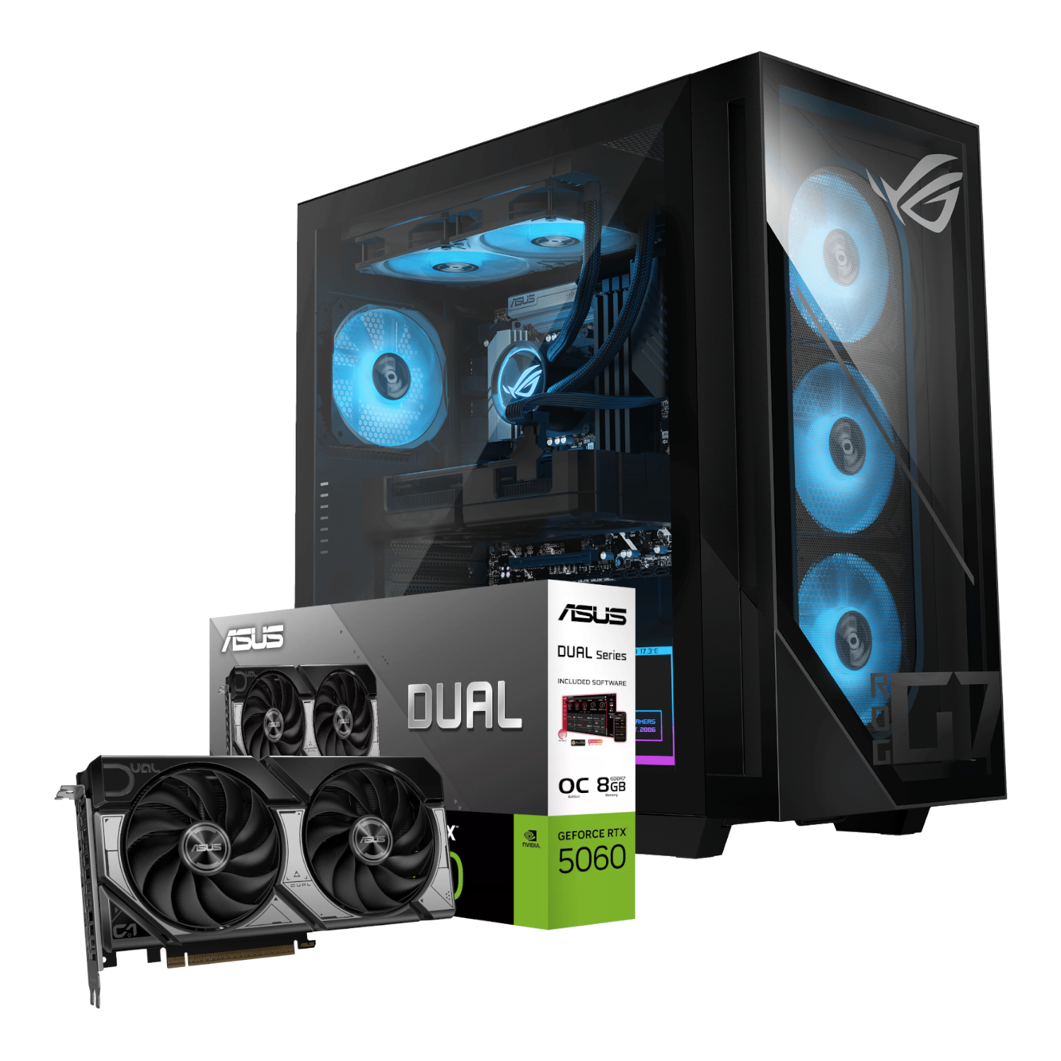Asus ROG G700 Intel® Core™ Ultra 5 Windows 11 Home PC (RTX 5060 Dual)