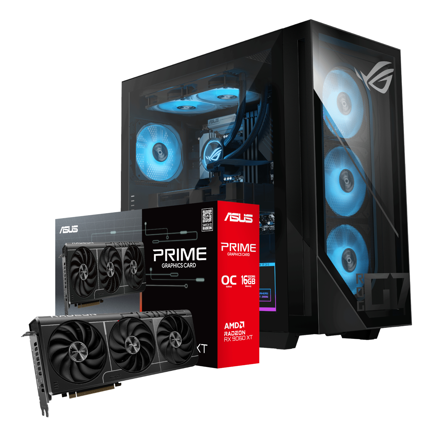 Asus ROG G700 Intel® Core™ Ultra 5 Windows 11 Home PC (RX 9060 XT PRIME)