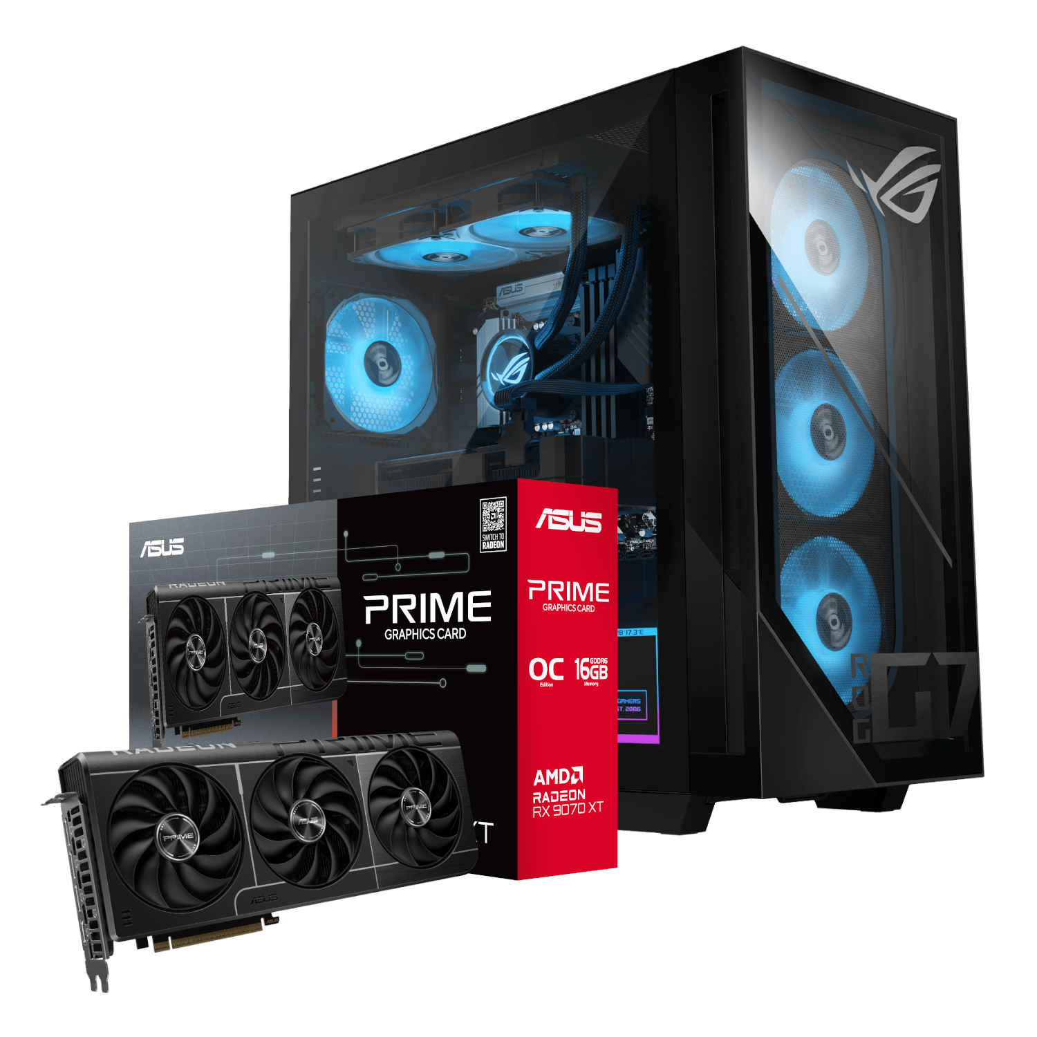 Asus ROG G700 Intel® Core™ Ultra 5 Windows 11 Home PC (RX 9070 XT PRIME)