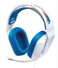 Logitech G335 3.5MM Wired Gaming Headset - White