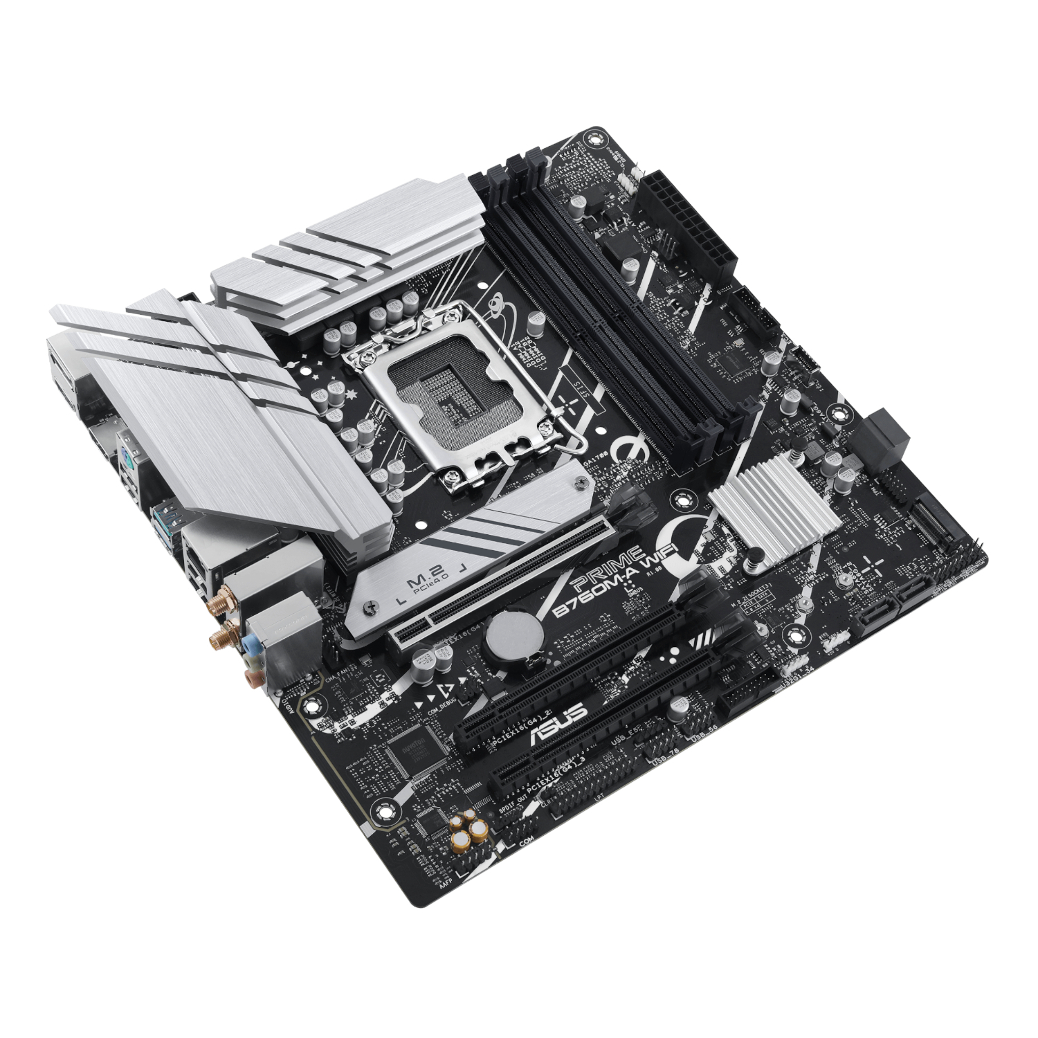 Asus PRIME B760M-A WIFI LGA1700 and Asus Prime LC 240 ARGB Liquid CPU Cooler Bundle - Image 3