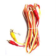 Geeko 3M 3X RCA Cinch Male to Male Audio/video Cable