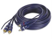 Geeko Purple 2 x RCA Male to Male Audio Cable