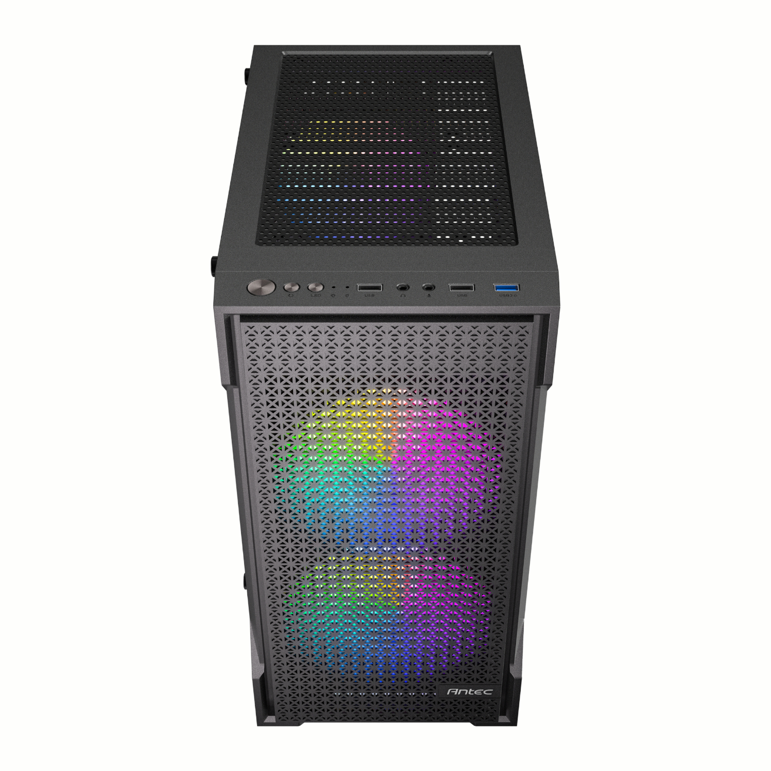 Antec VX100M ARGB Micro-ATX Mini Tower Gaming Chassis - Image 2
