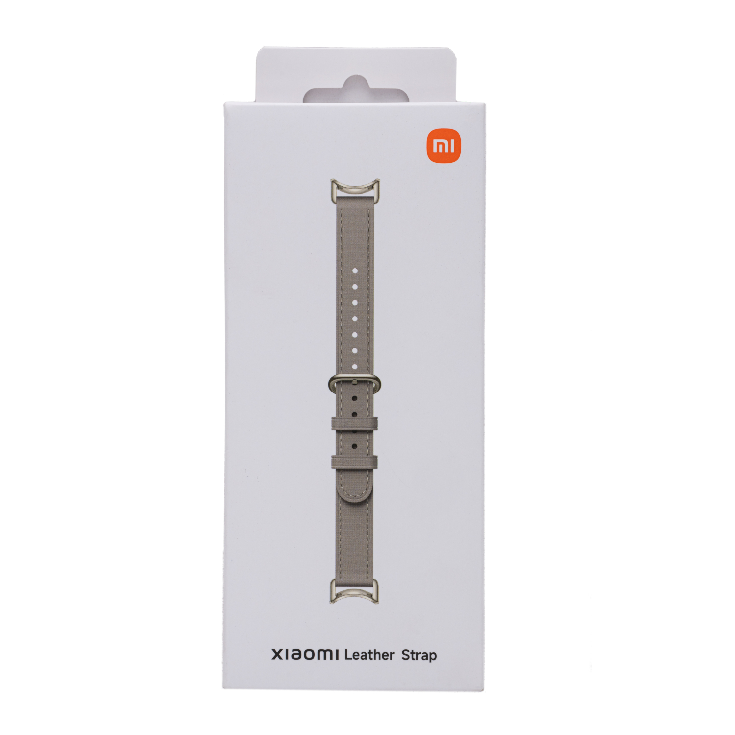 Xiaomi Smart Band 10 Leather Strap - Grey - Image 5