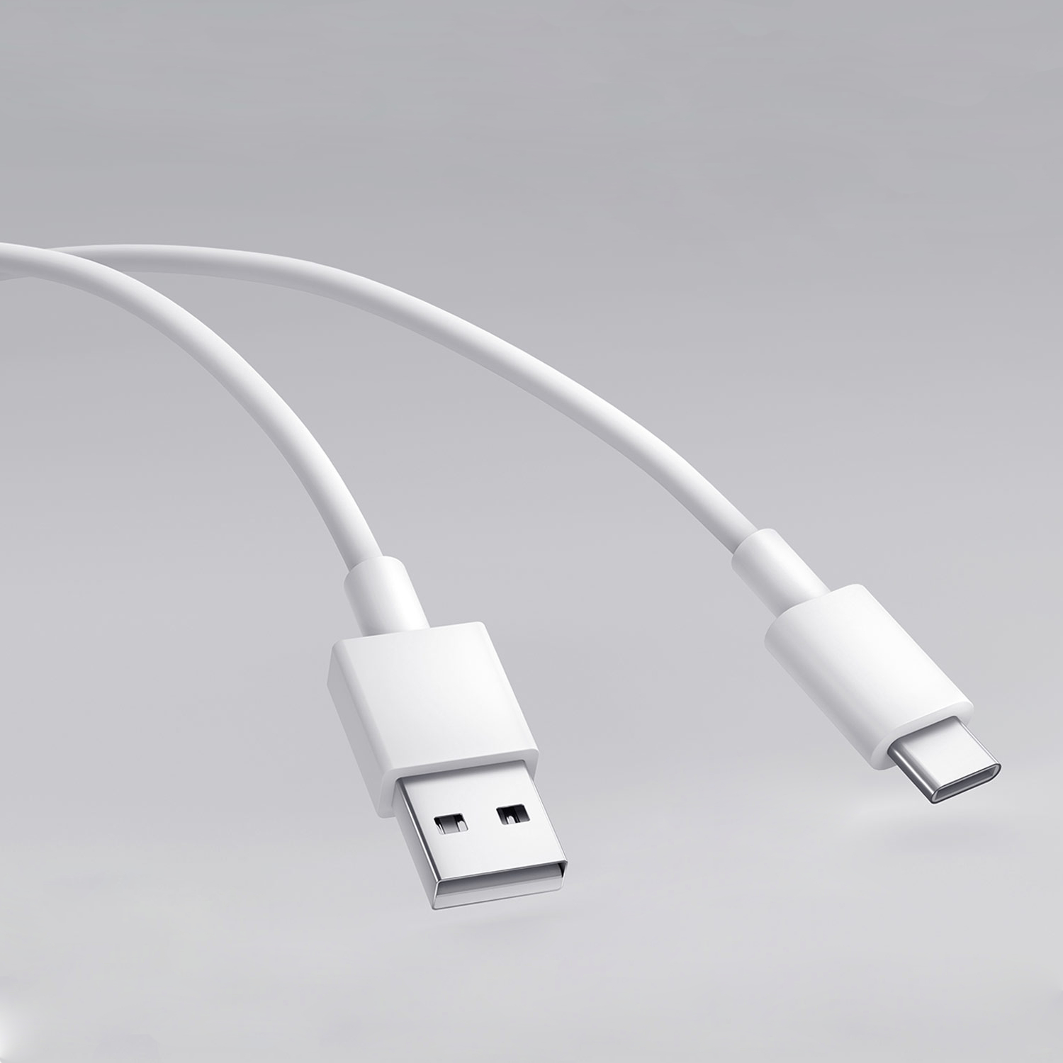 Xiaomi 3A USB-A to USB Type-C Cable 1M - White - Image 5
