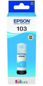 Epson 103 Ecotank Cyan Ink Bottle 65ML