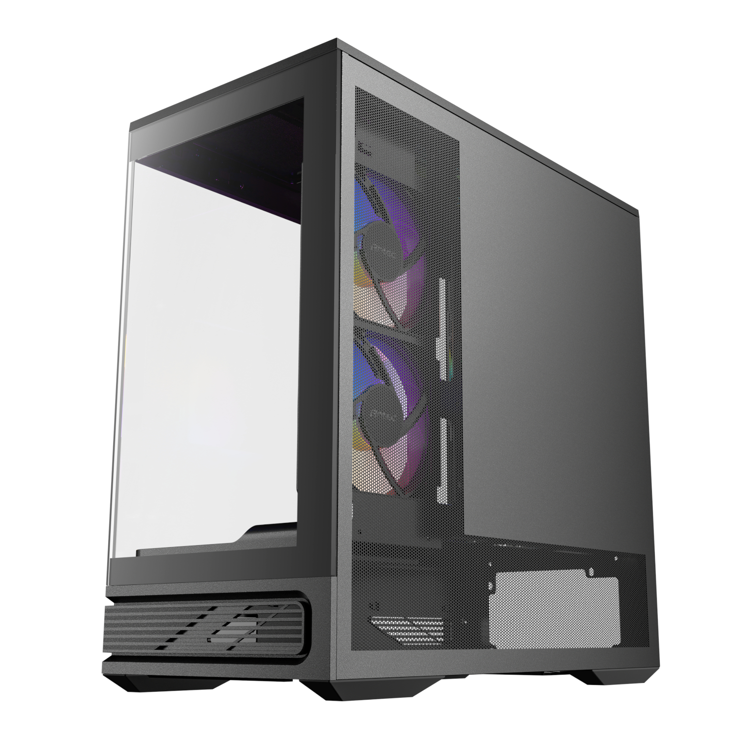 Antec C2M ARGB Compact Micro-ATX Gaming Chassis - Black - Image 3