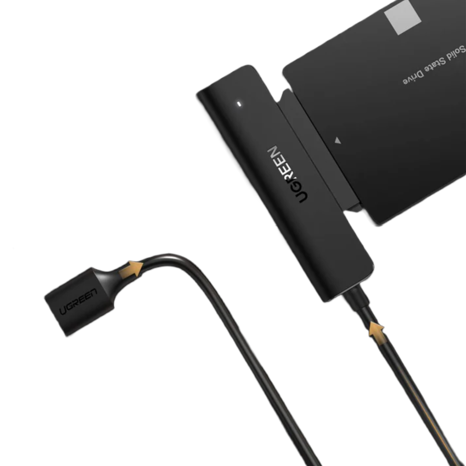 UGREEN CM321 USB-A 3.0 to 2.5" SATA Converter-Black - Image 3