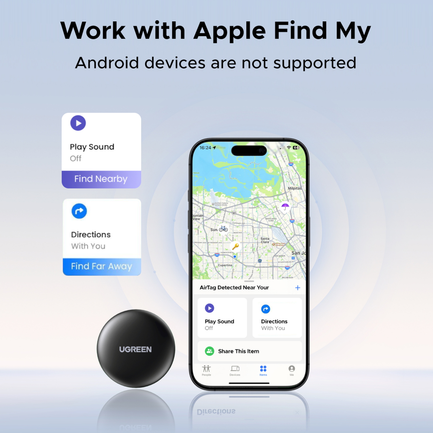 UGREEN FineTrack Mini Smart Finder for Apple Devices - Image 3