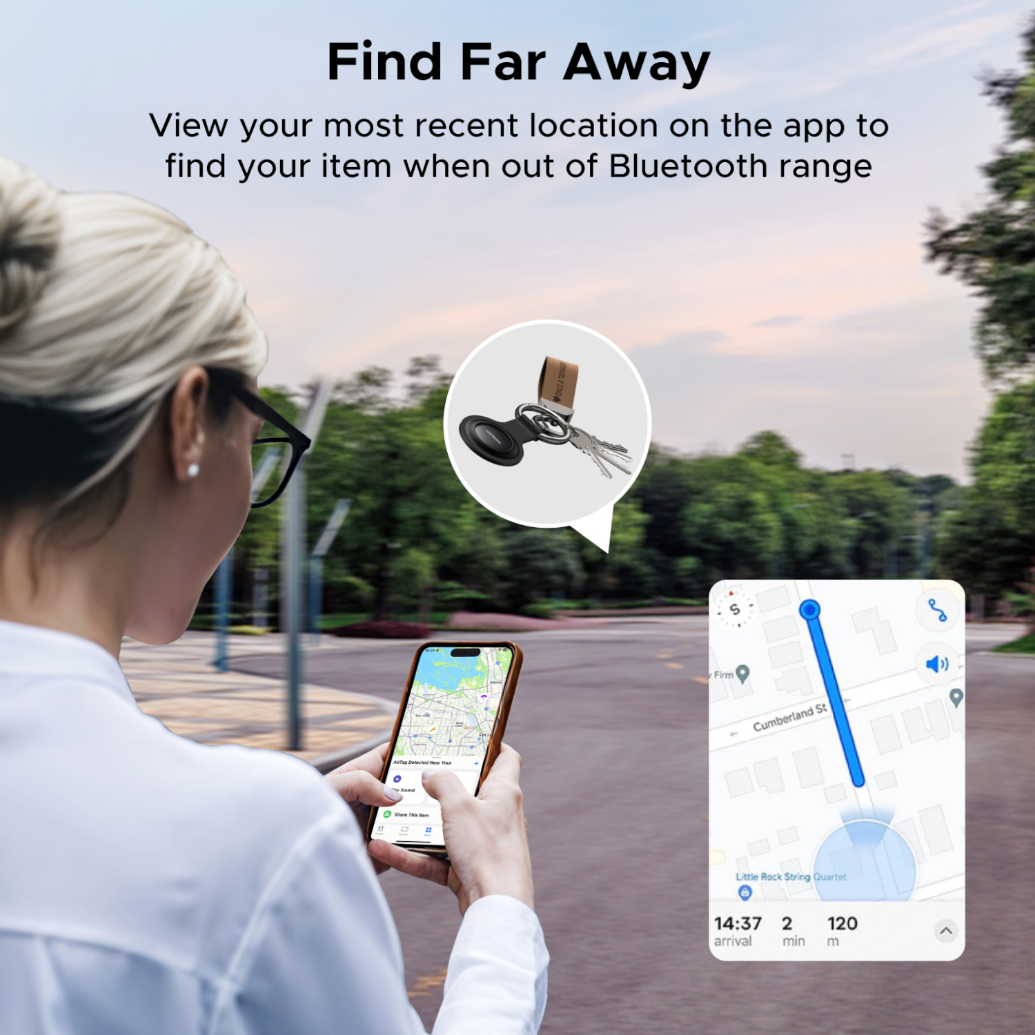 UGREEN FineTrack Mini Smart Finder for Apple Devices - Image 5