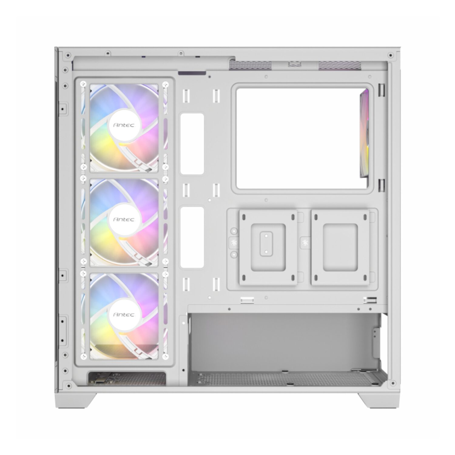 Antec CX300 ATX ARGB Gaming Chassis - White - Image 4
