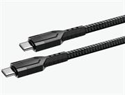 Ezra Typec to Typec PD60W 1METER Fast Charge Black Braided