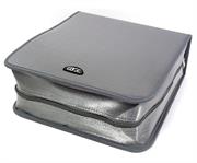 Ebox 240PCS Cd Holder Sparkling Grey