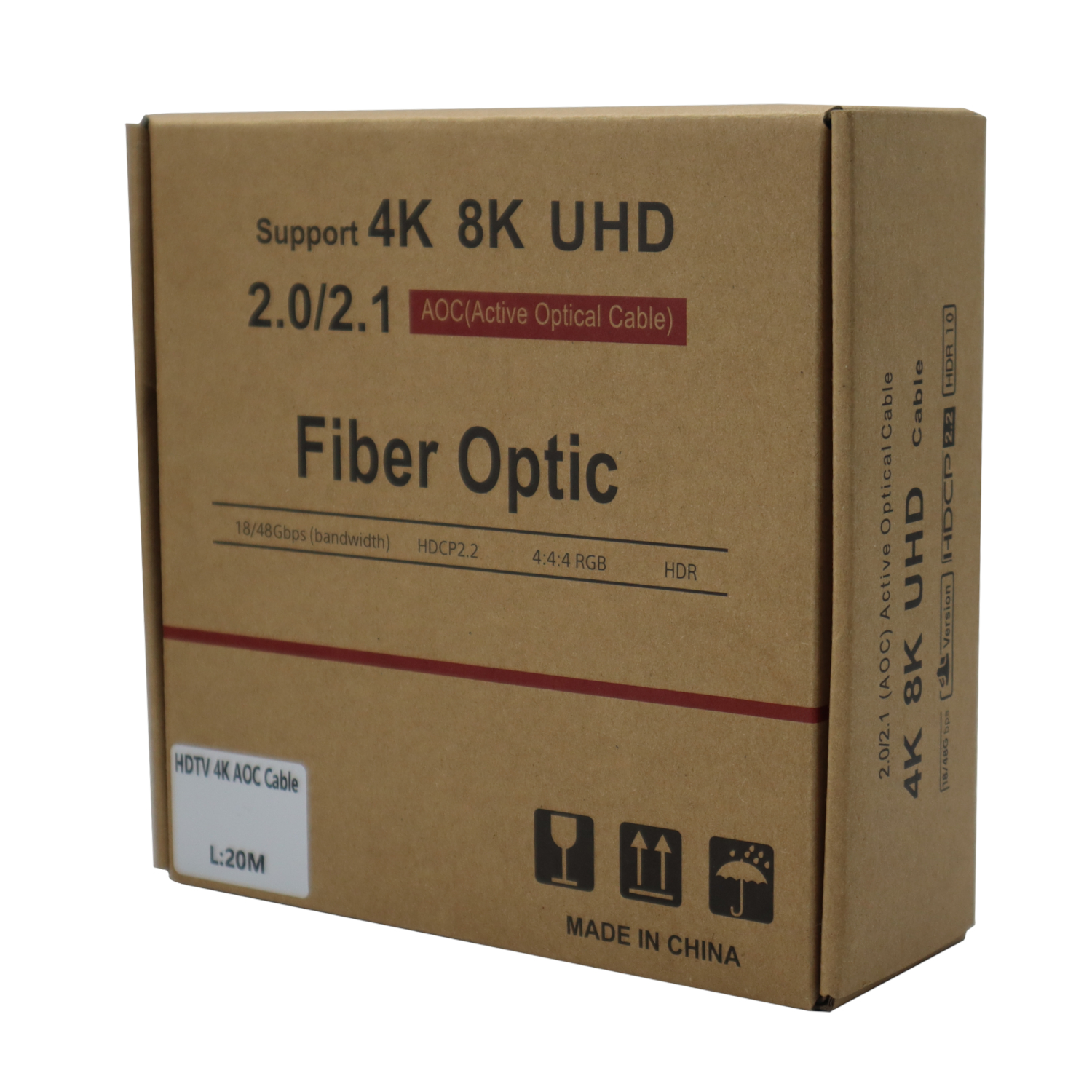 GIZZU 4K Active fibre Optic HDMI Cable 20m - Image 6