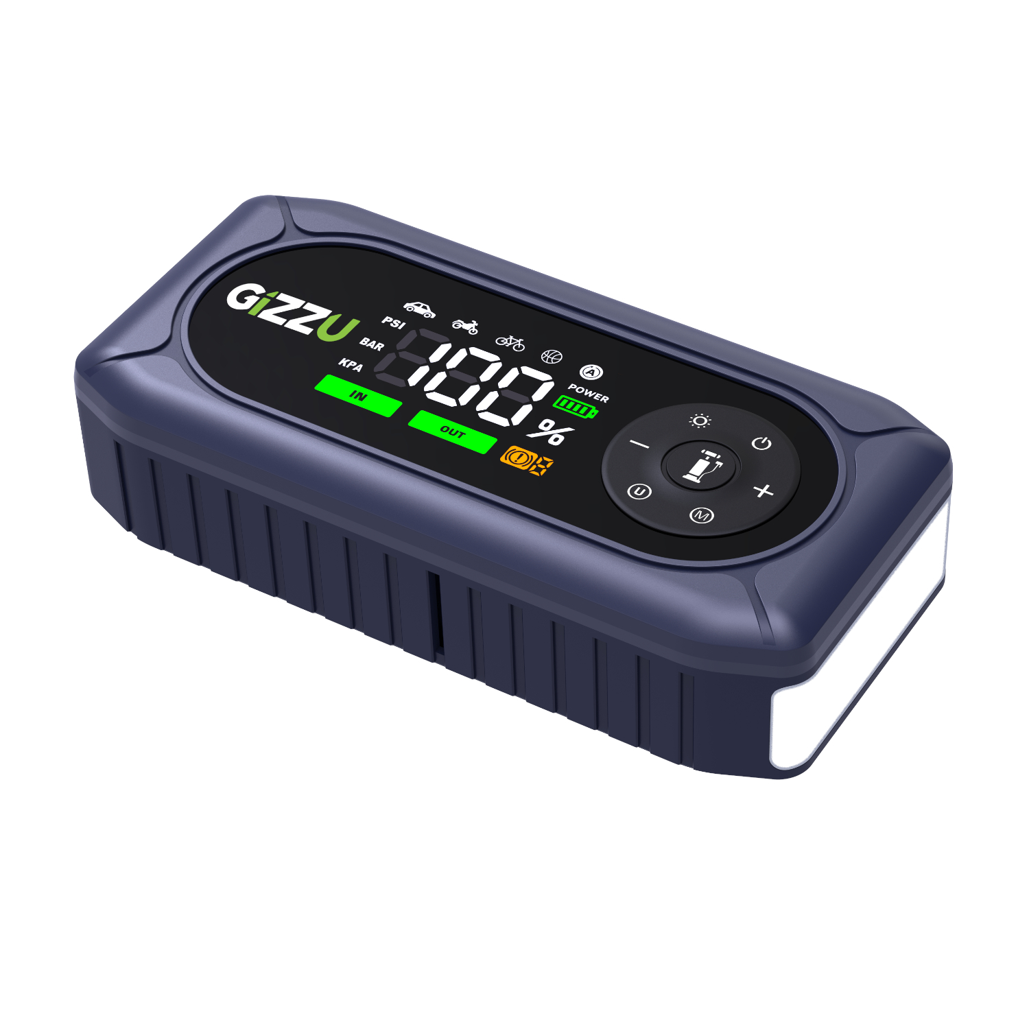 Gizzu 4-in-1 Jump Starter and Air Compressor - Image 3