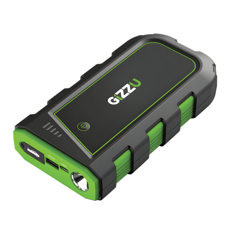 GIZZU 2000A Jump Starter 16000mAh - Black - Image 2