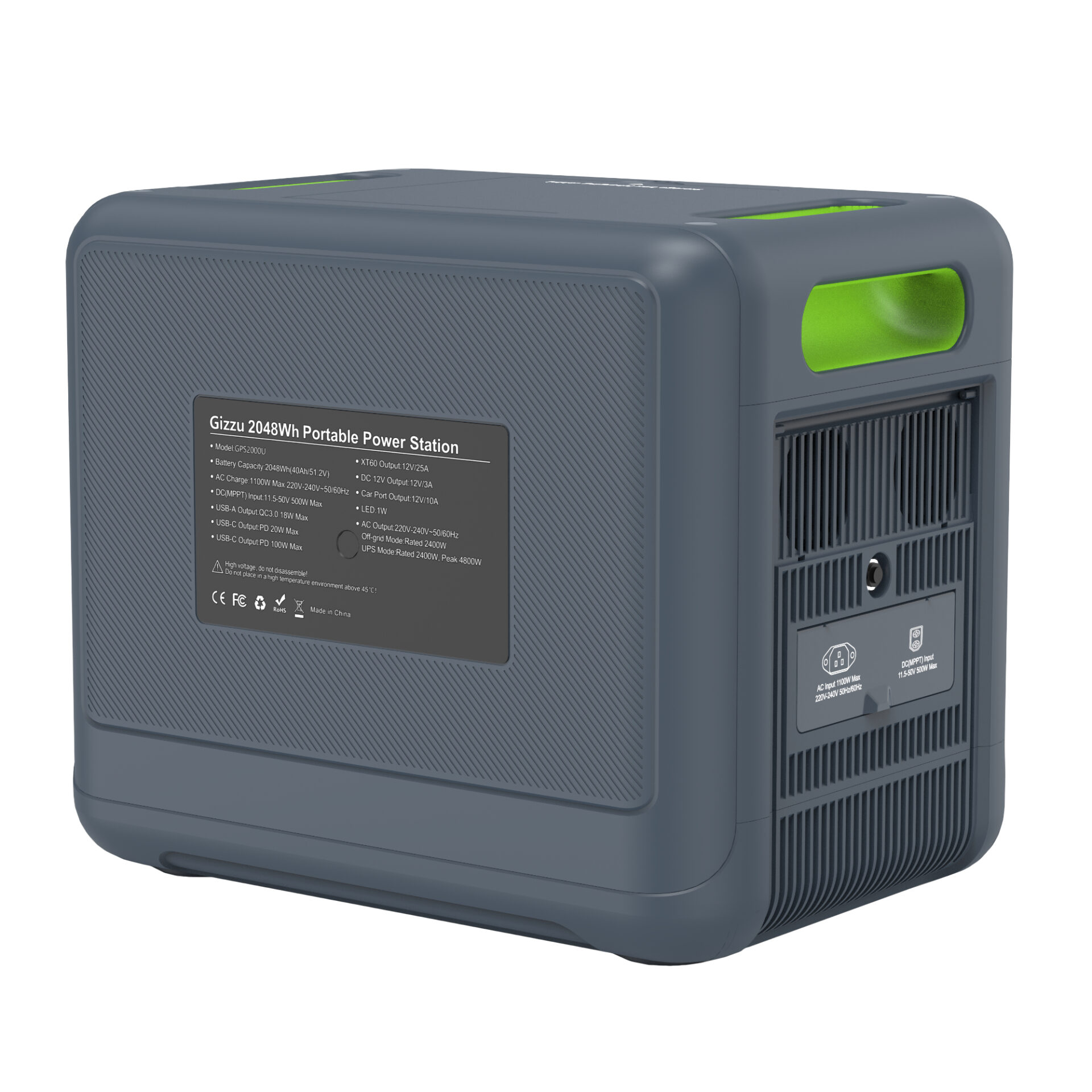 Gizzu Hero Pro 2048Wh UPS Power Station - Image 4