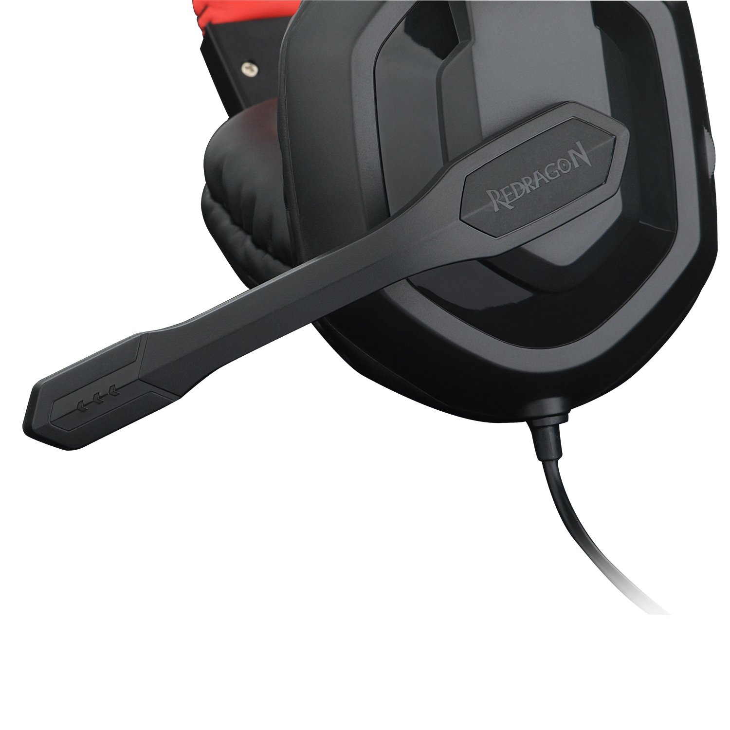 Redragon Over-Ear ARES Aux Gaming Headset - Black - Image 3