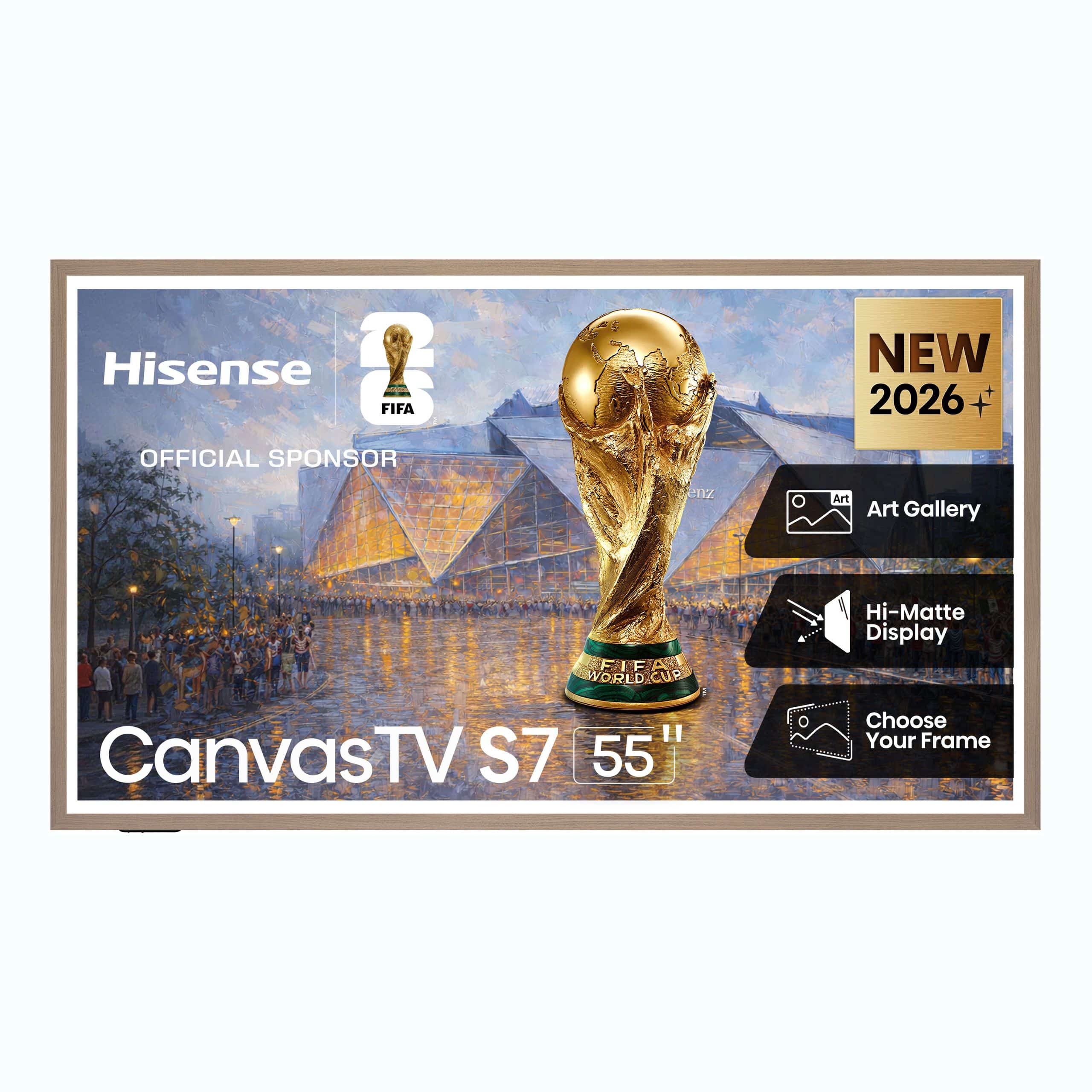 Hisense 55 Inch Canvas UHD Smart Google TV