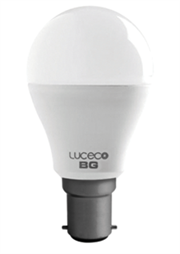 Luceco A60 B22 5W Natural White 2 Pack LED 370LUMENS
