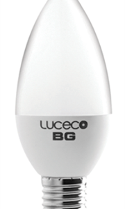 Luceco E14 Candle 3W Warm White 2 Pack LED 200 Lumens