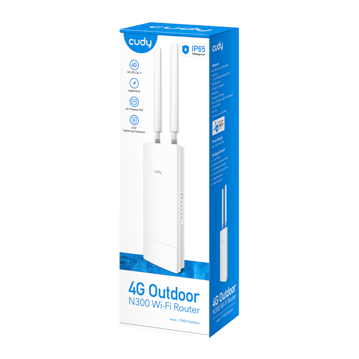 Cudy LT400 4G LTE N300 300Mbps Wi-Fi Outdoor Router - Image 6