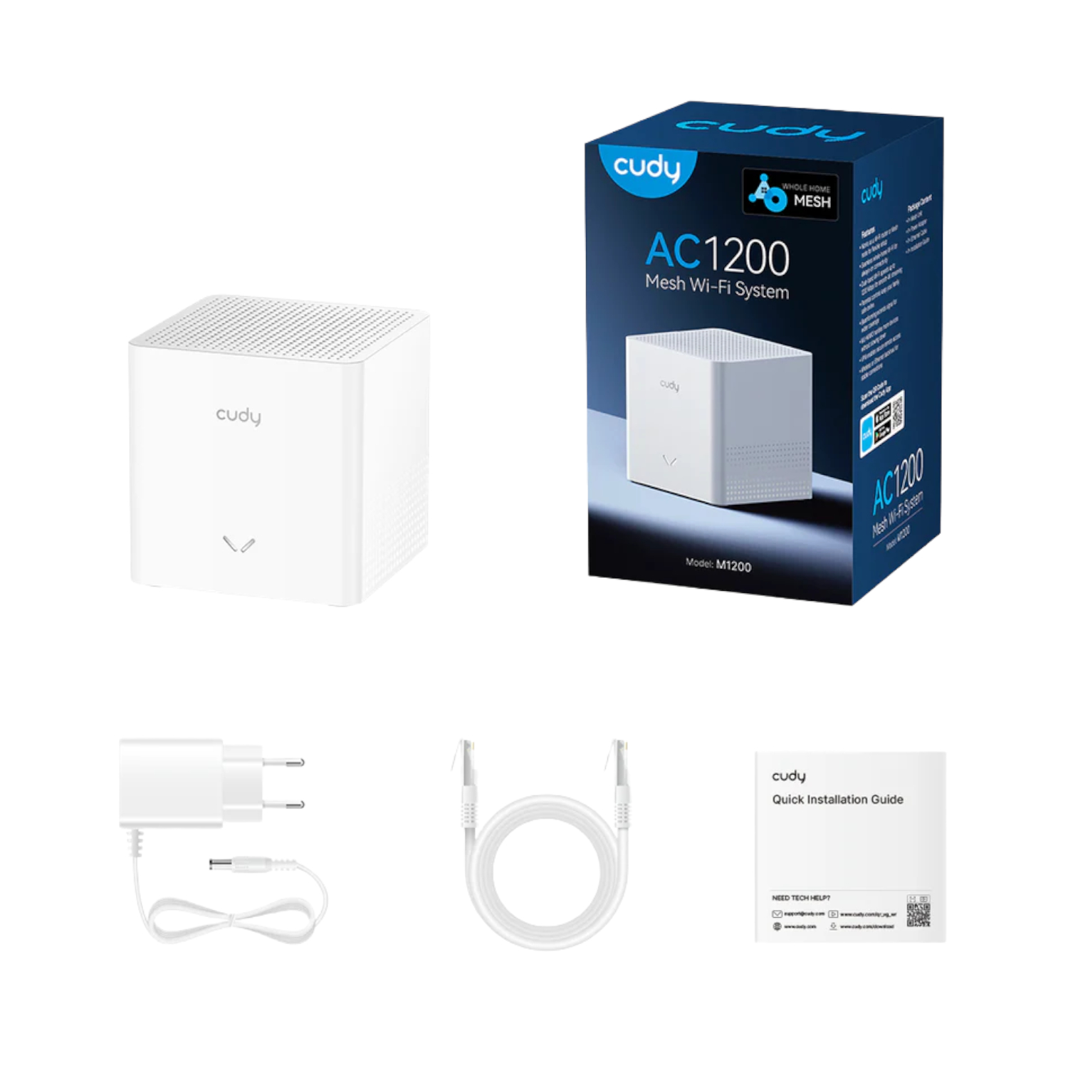 Cudy AC1200 Mesh Wi-Fi System (V2) - 1Pack - Image 3