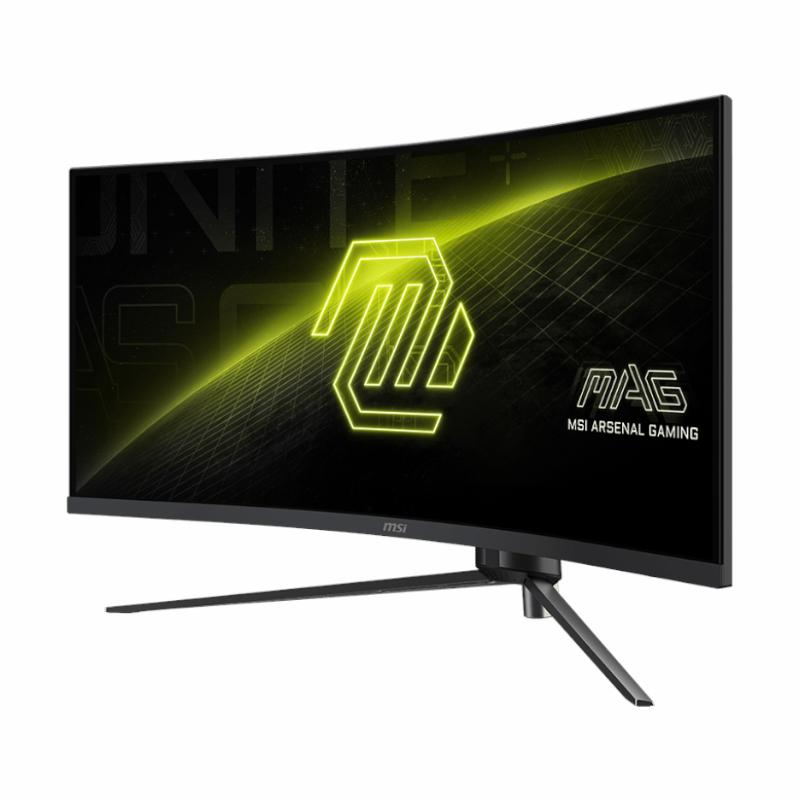 MSI MAG345CQR 34" Curved Gaming Monitor 3440x1440 (UWQHD) VA 1ms 180Hz - Image 2
