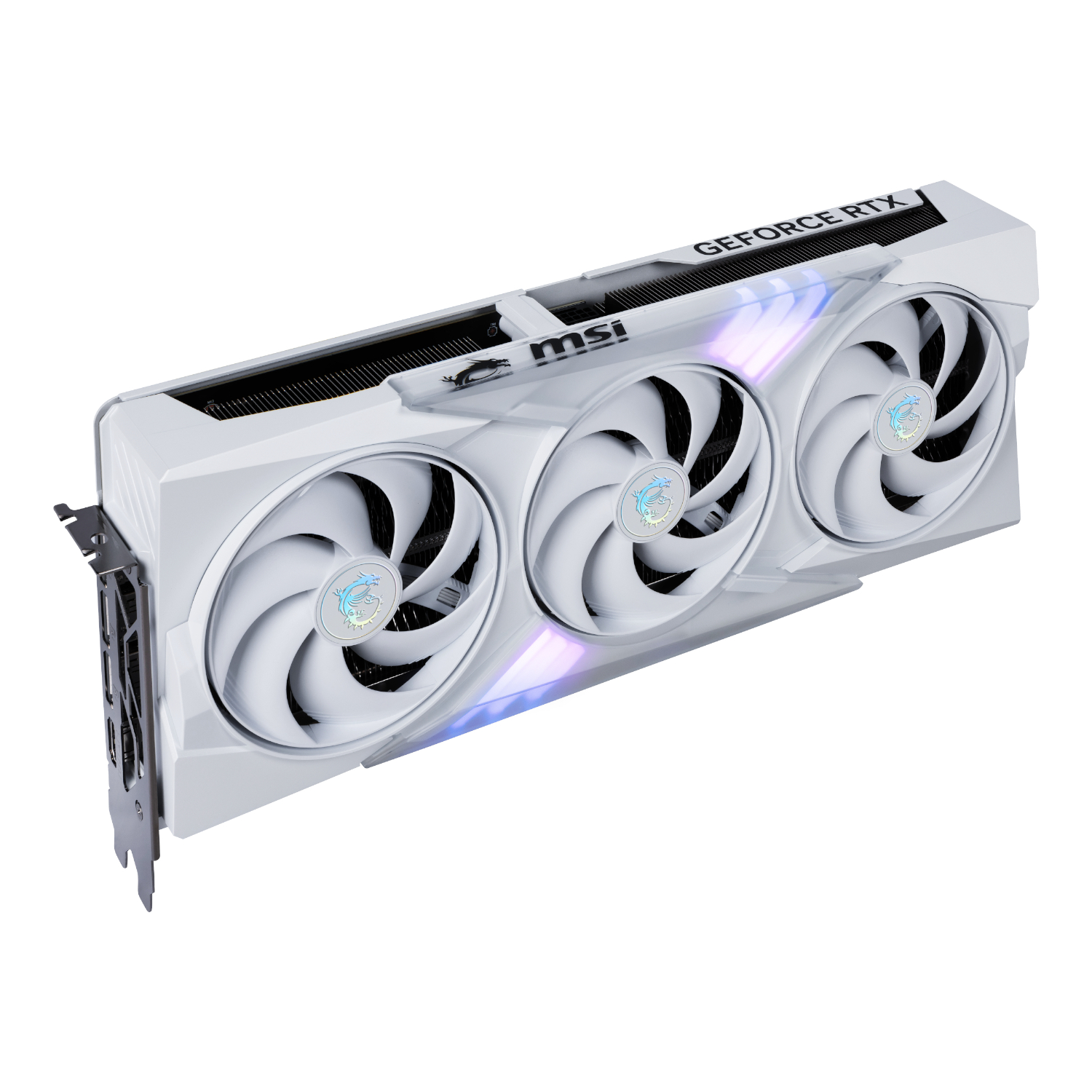 MSI GeForce RTX 5070 GAMING TRIO OC 12GB Graphics Card – White - Image 4