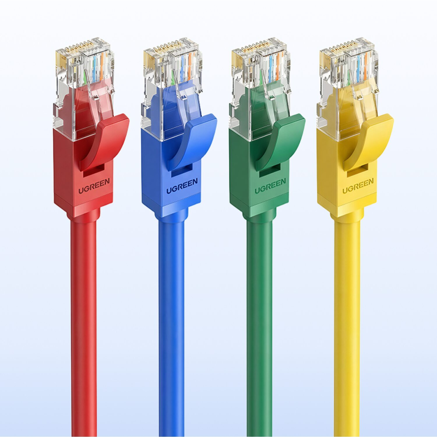 UGREEN Cat6 UTP Flat Ethernet Blue Cable - 1 Metre - Image 5