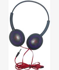 Unique Stereo Headphone Purple