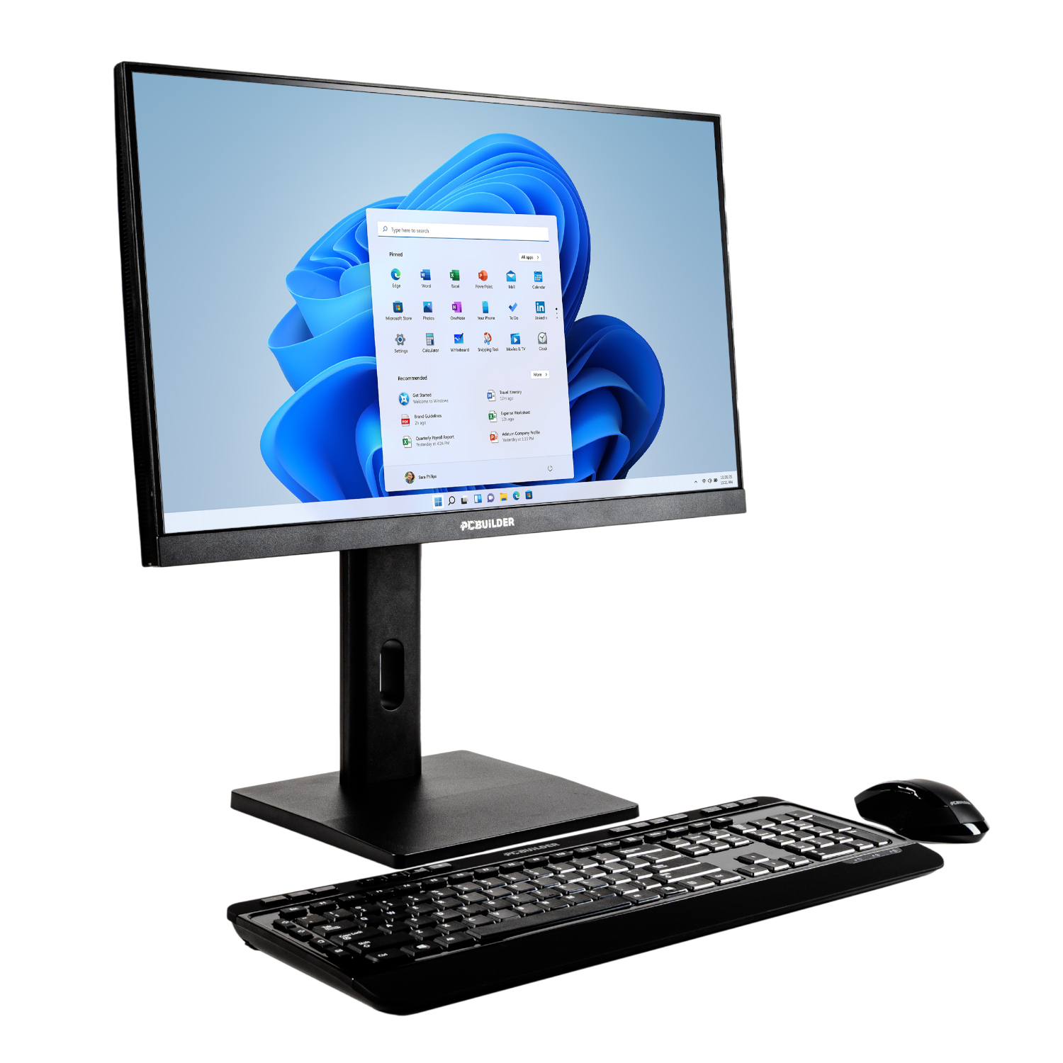 PCBuilder FUSION 24″ Intel Core i5-14400 Windows 11 AiO Desktop PC - Image 2