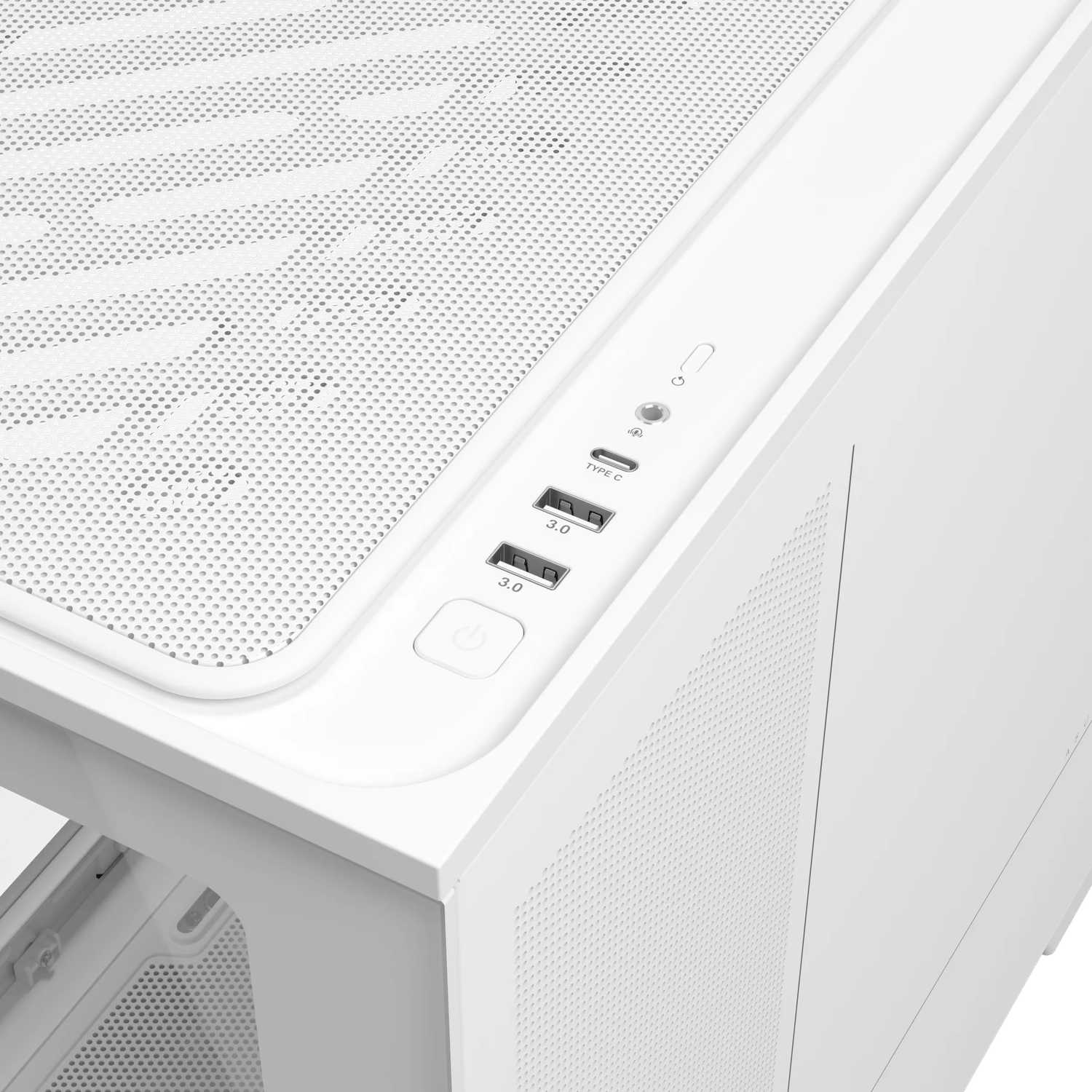ASUS Prime AP202 ARGB mATX White Chassis - Image 5