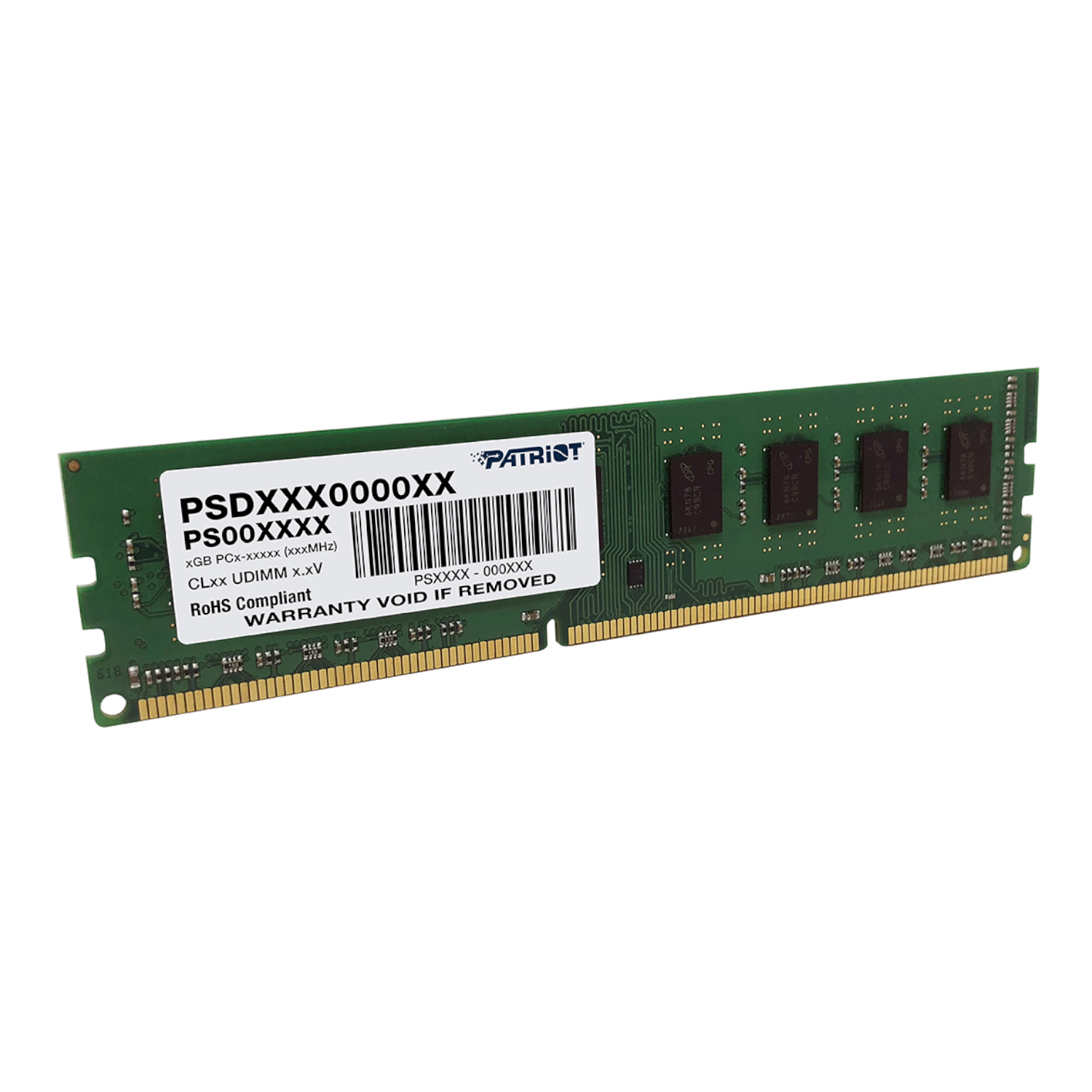 Patriot Signature Line 4GB 1600MHz DDR3L Single Rank Desktop Memory - Image 2