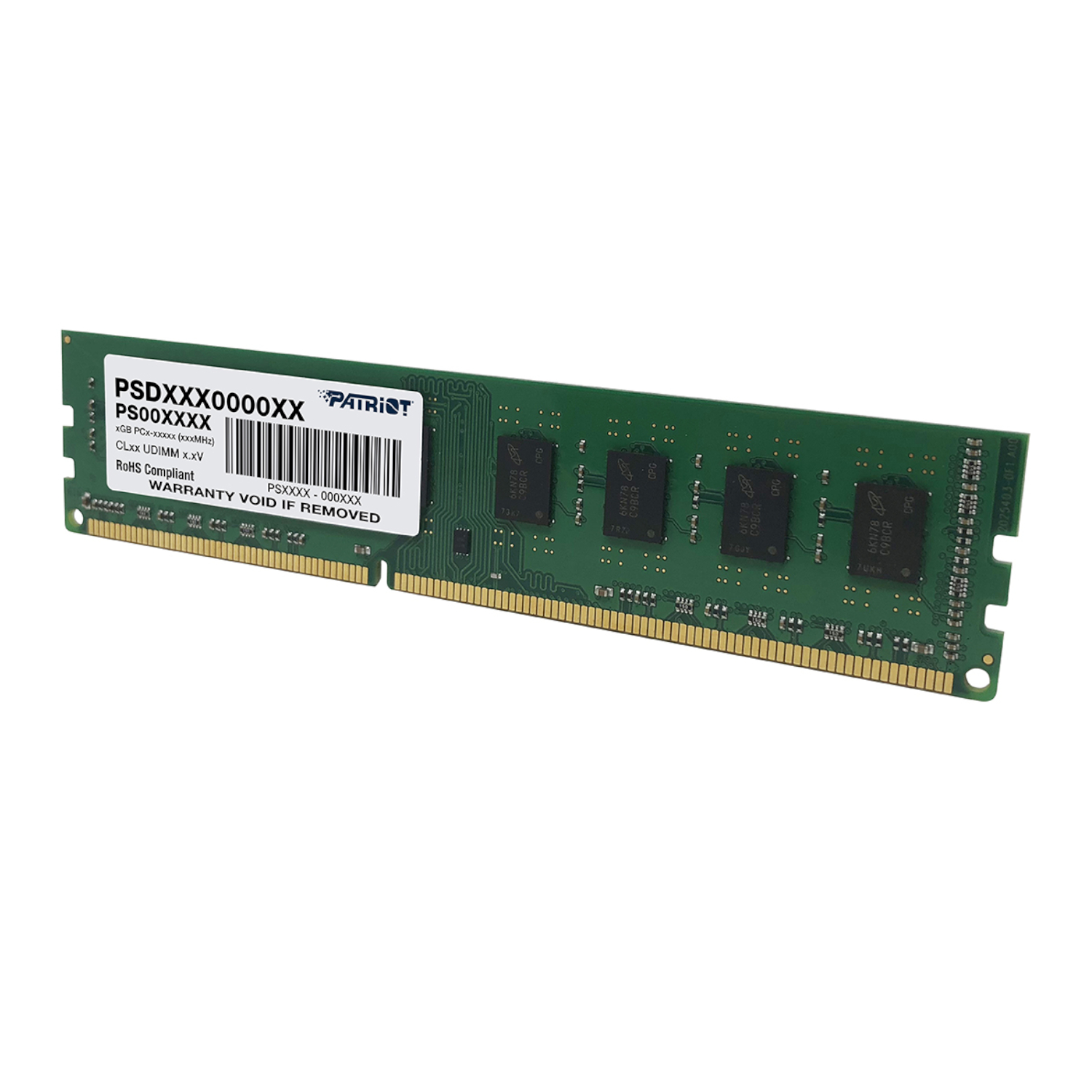 Patriot Signature Line 4GB 1600MHz DDR3L Single Rank Desktop Memory - Image 3