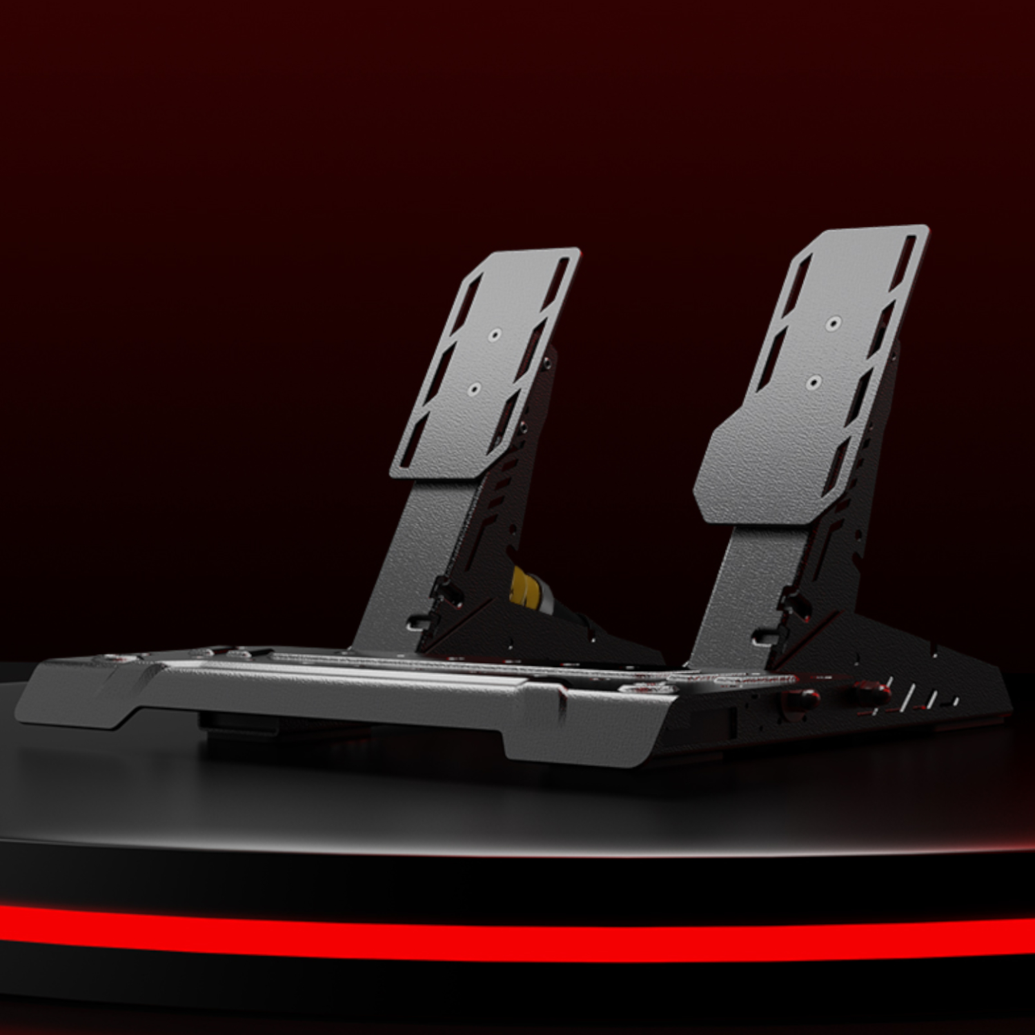 PXN VD4 Direct Drive Sim Racing Wheel – PD-HM Dual Pedal – Z8 Clamp Bundle - Image 5