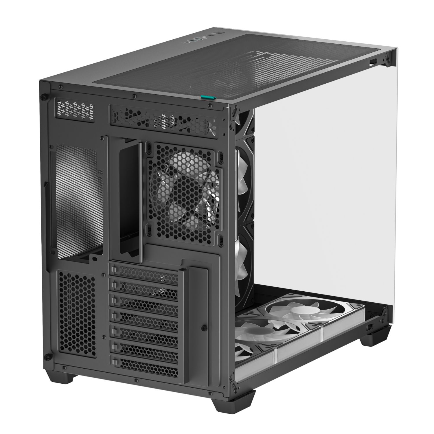 DeepCool CG530 7F ARGB ATX Gaming Chassis - Black - Image 5