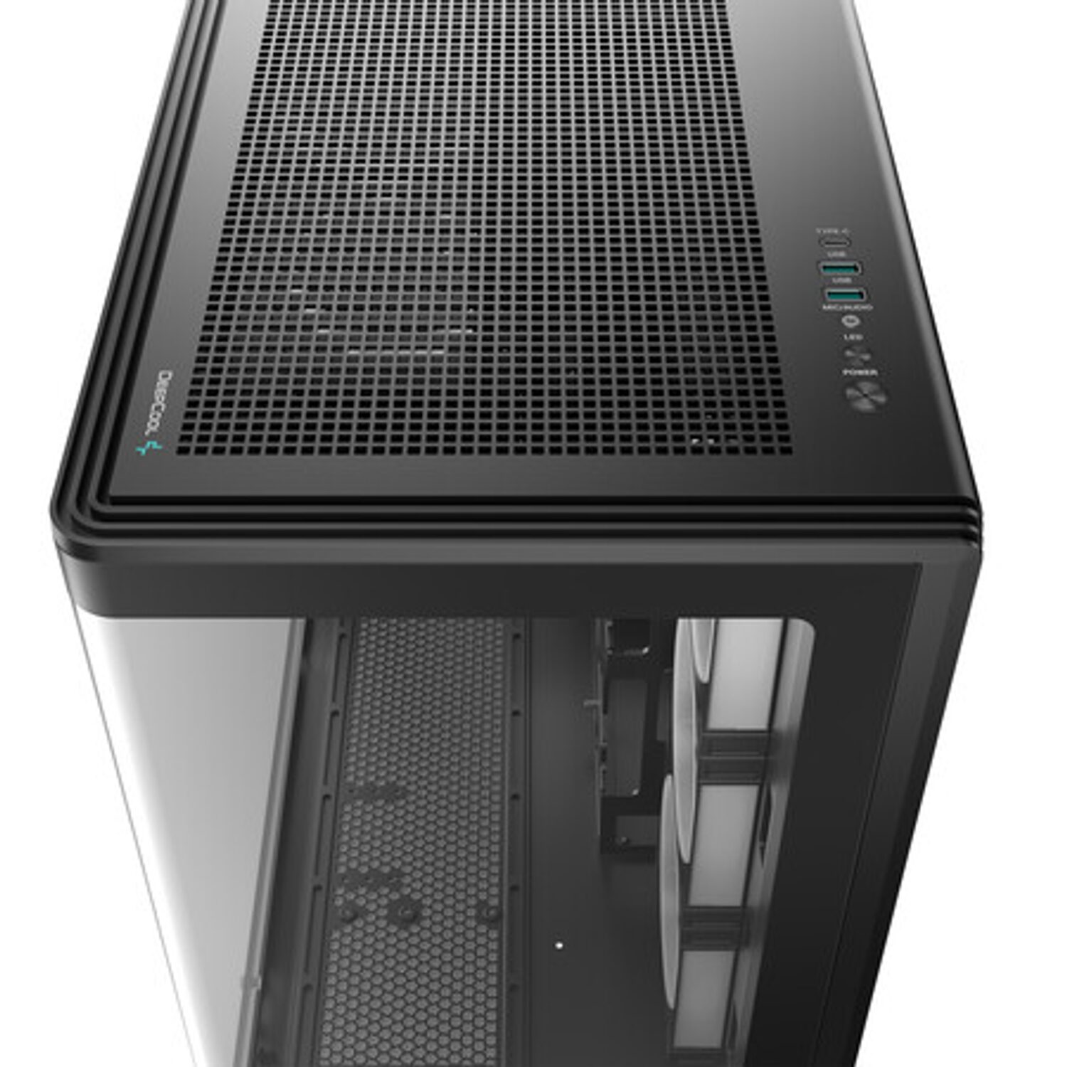 DeepCool CG590U 5F ATX ARGB Gaming Chassis - Black - Image 5