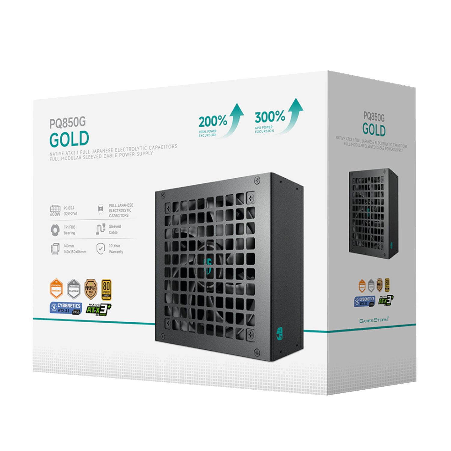 DeepCool PQ850G Series 850W 80 PLUS Gold Modular Power Supply - Image 6